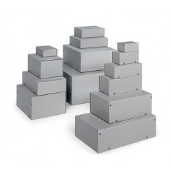 Coffret métal anodisé Retex Minibox 155x105x60mm