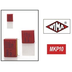 Condensateur métal MKP 1600V 22nF au pas de 22mm