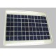 Panneau solaire 17V 10W 345x254x18mm monochristallin