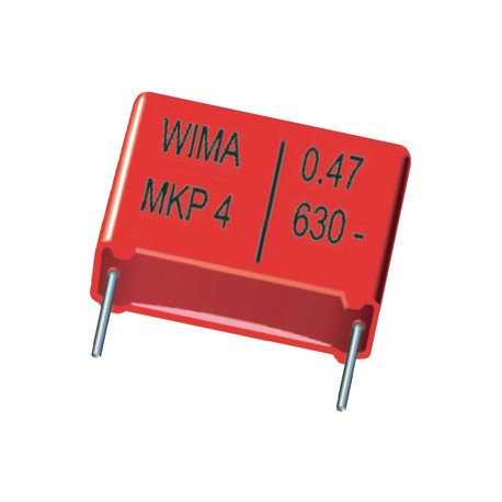 Condensateur métal MKP 1000V 0,1µF pas 22mm