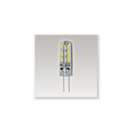 Lampe à culot G4 à 24 led blanc chaud 12V 1,5W équivalent 14W