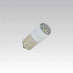 Ampoule E10 multi-led 10x23mm 3mA 230Vac blanche