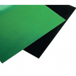 Tapis de table antistatique vert 600x800mm avec pression 10mm