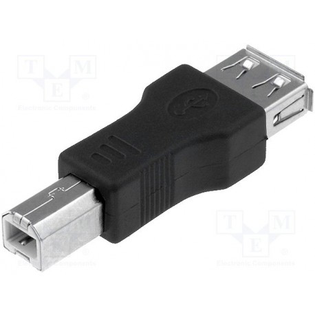 Adaptateur USB A femelle / B mâle