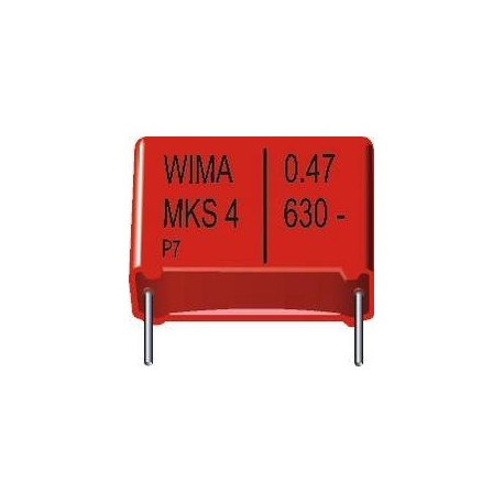 Condensateur Wima MKS4 10% 10µF 250V au pas de 27mm