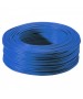 Bobine de 100m de fil de câblage souple section 1mm² bleu