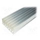 Dissipateur aluminium 78x35mm longueur 1 mètre