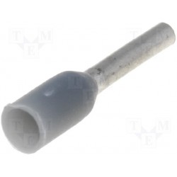 Embout de câblage à sertir gris 0,14mm²