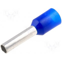Embout de câblage à sertir bleu section 2,5mm²