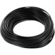 Bobine de 100m de fil de câblage souple section 0,5mm² noir