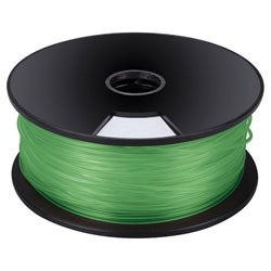Bobine de 1Kg de fil PLA 1,75mm vert pour imprimante 3D