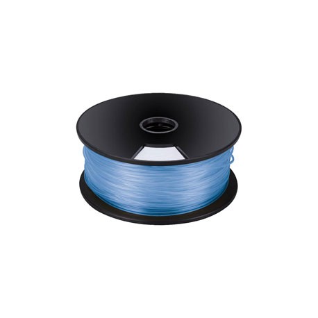 Bobine de 1Kg de fil PLA 1,75mm bleu pour imprimante 3D