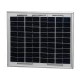 Panneau solaire polycristallin 17V 10W 330x290x25mm