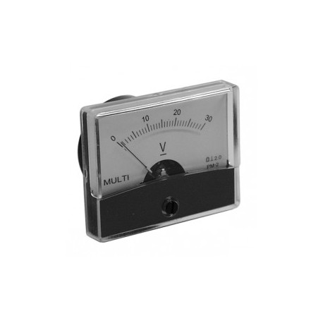 Galvanomètre voltmètre 0 à 300 Volts 70x60mm