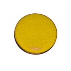 Capuchon jaune pour bouton 16mm HABT166N