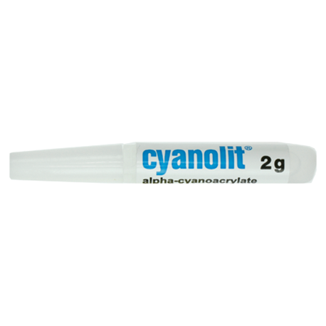 Colle cyanolit universelle liquide 2 grammes Super S prise 15 à 30 secondes