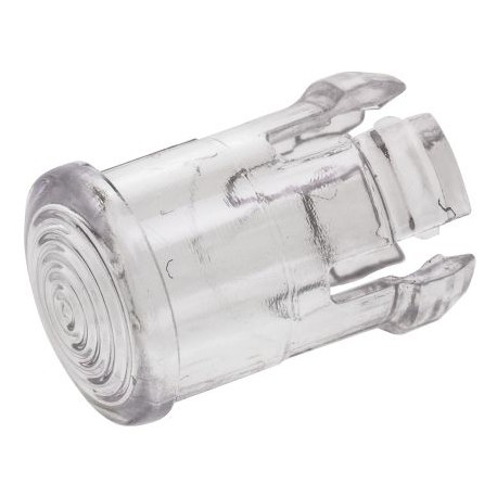Cabochon clips pour led 5mm transparent bas-profil