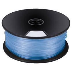 Bobine 1Kg fil PLA 3mm bleu pour imprimante 3D