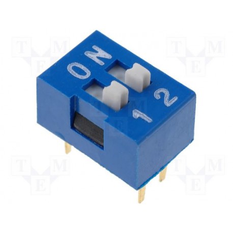 Inter dip-switch 2 contacts dil4