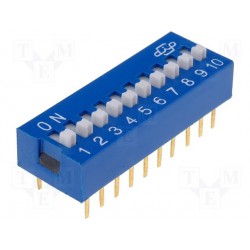 Inter dip-switch 10 contacts dil20