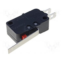 Microswitch avec levier cosses 4,8mm