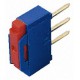 Inverseur dip-switch Apem vertical 1 contact R/T on / on