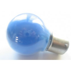 Ampoule culot B22 45x75mm 230V 15W bleue