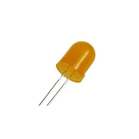 Diode led 10mm orange 100mcd 30°