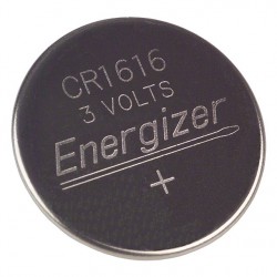 Pile lithium bouton 16mm 3V CR1616