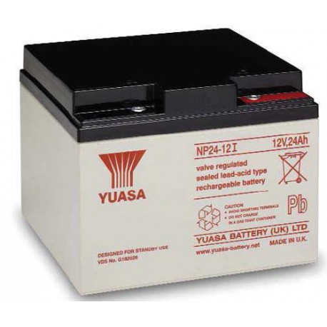 Batterie Yuasa au plomb étanche 12V 24Ah