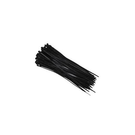 Colliers de serrage nylon noir 3,6x370mm