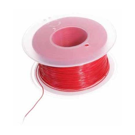 Bobine 50m fil à  wrapper AWG30 0,05mm² rouge