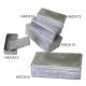 Coffret aluminium 100x50x25mm