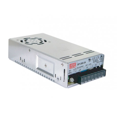 Alimentation Mean-Well 200W - 85/264Vac - 24Vdc - 8,4Amp.