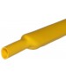 Gaine thermorétractable 1,6mm jaune - longueur de 1 mètre